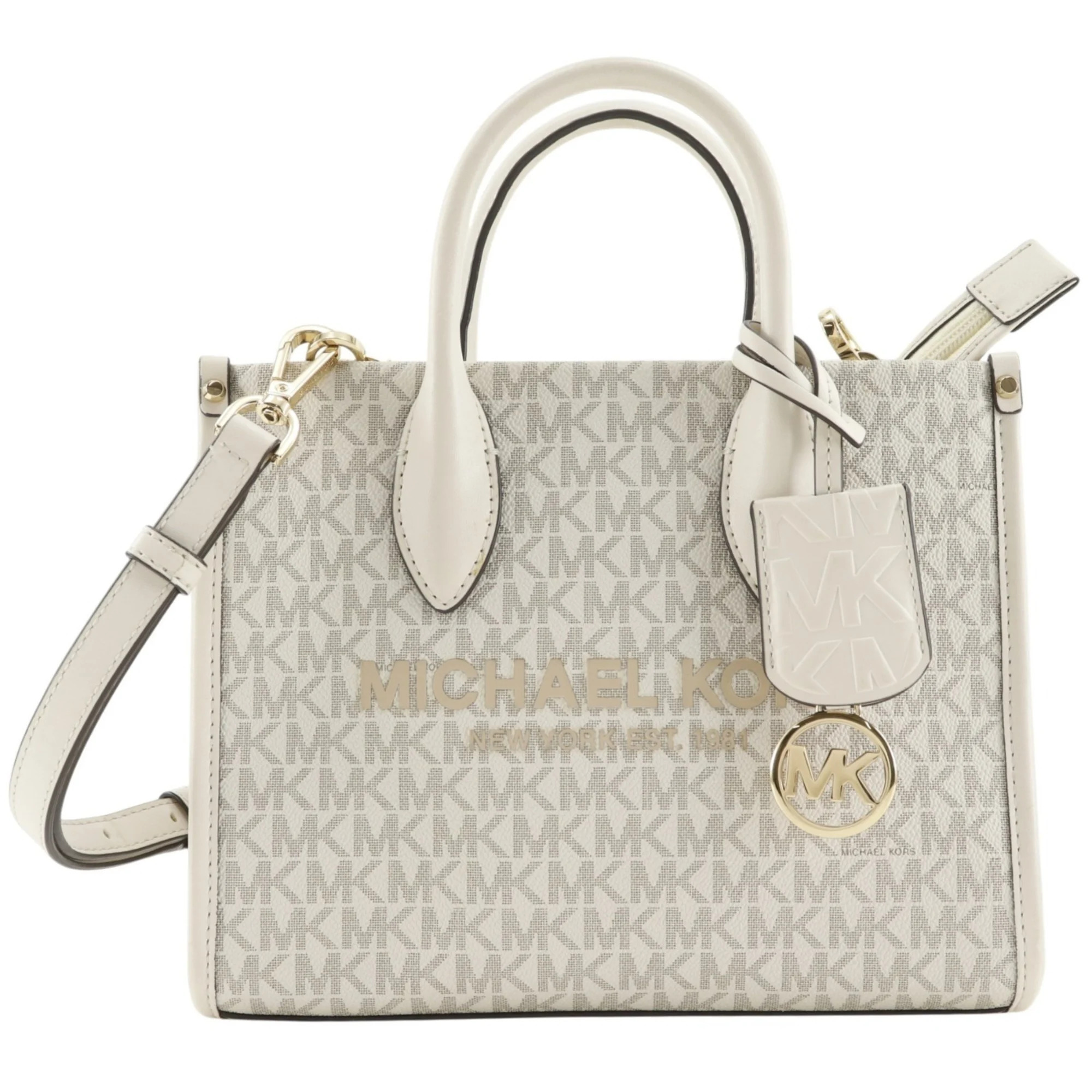 Michael Kors Mirela Small Handbag/Shoulder Bag (2-Way) Signature Pattern, 35f...